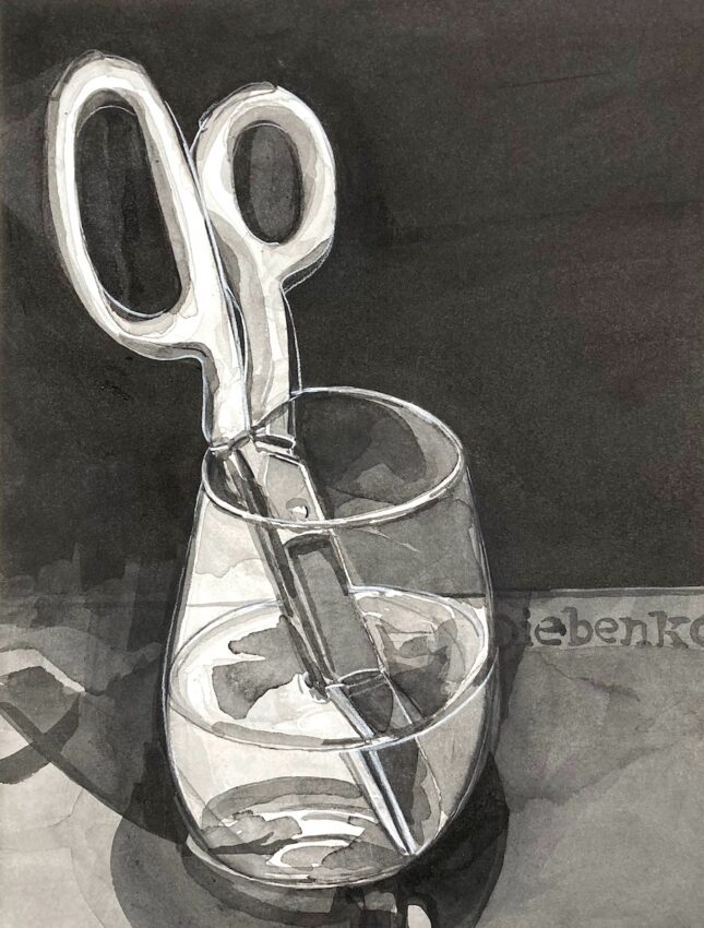 Ink Still Life Paintings