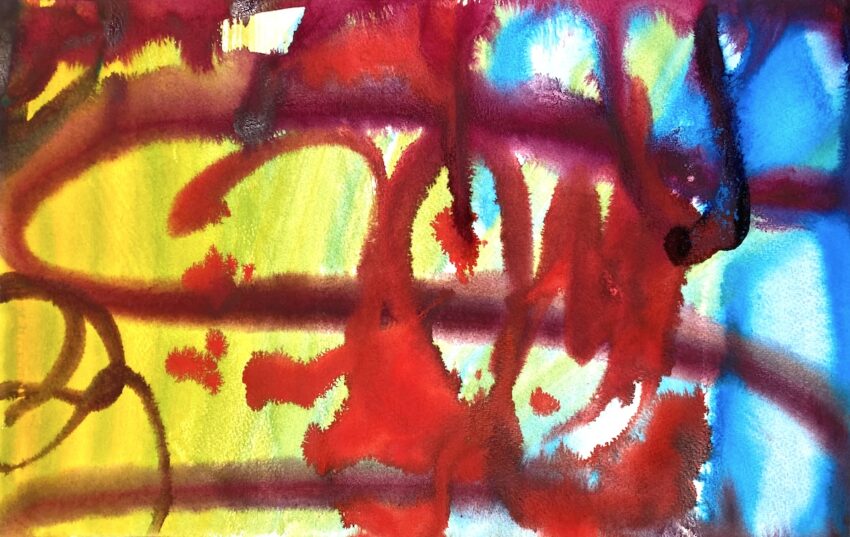 Watercolor Ink Wash Paintings