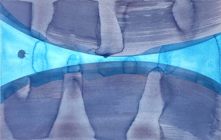 Watercolor Ink Wash Paintings
