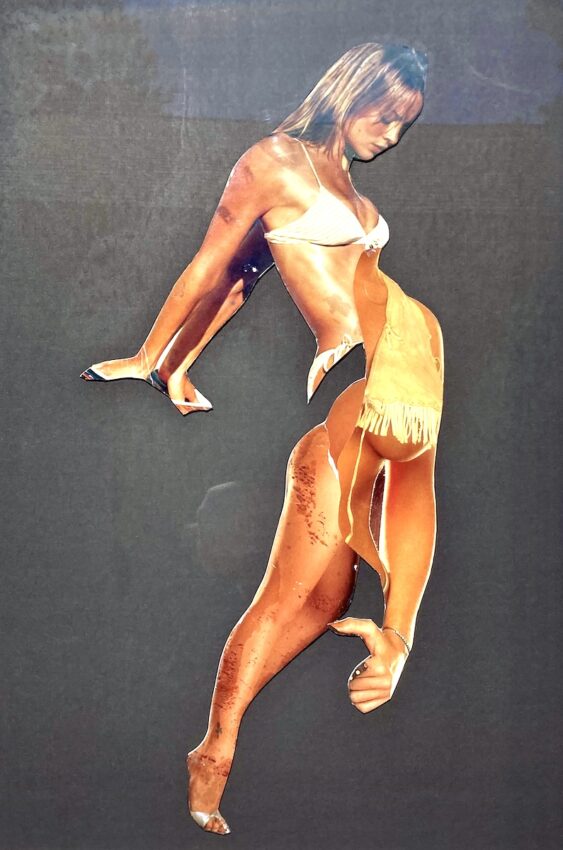 Paper Collage Paintings