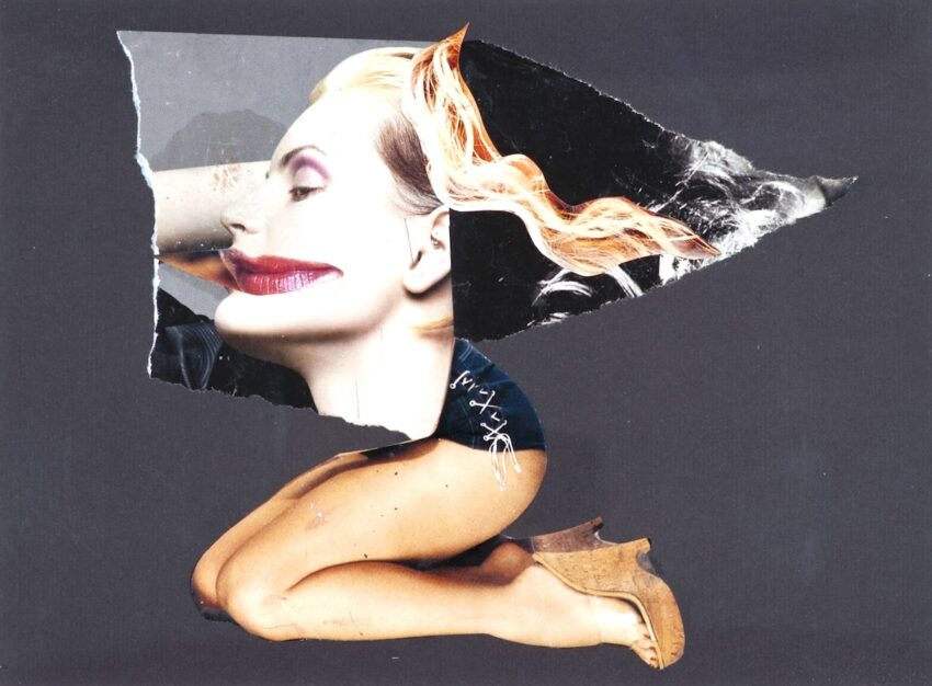 Paper Collage Paintings