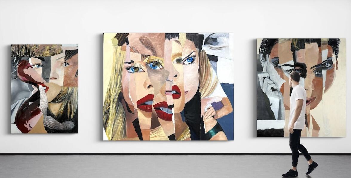 Home 1 Contemporary Vibrant Innovative Paintings